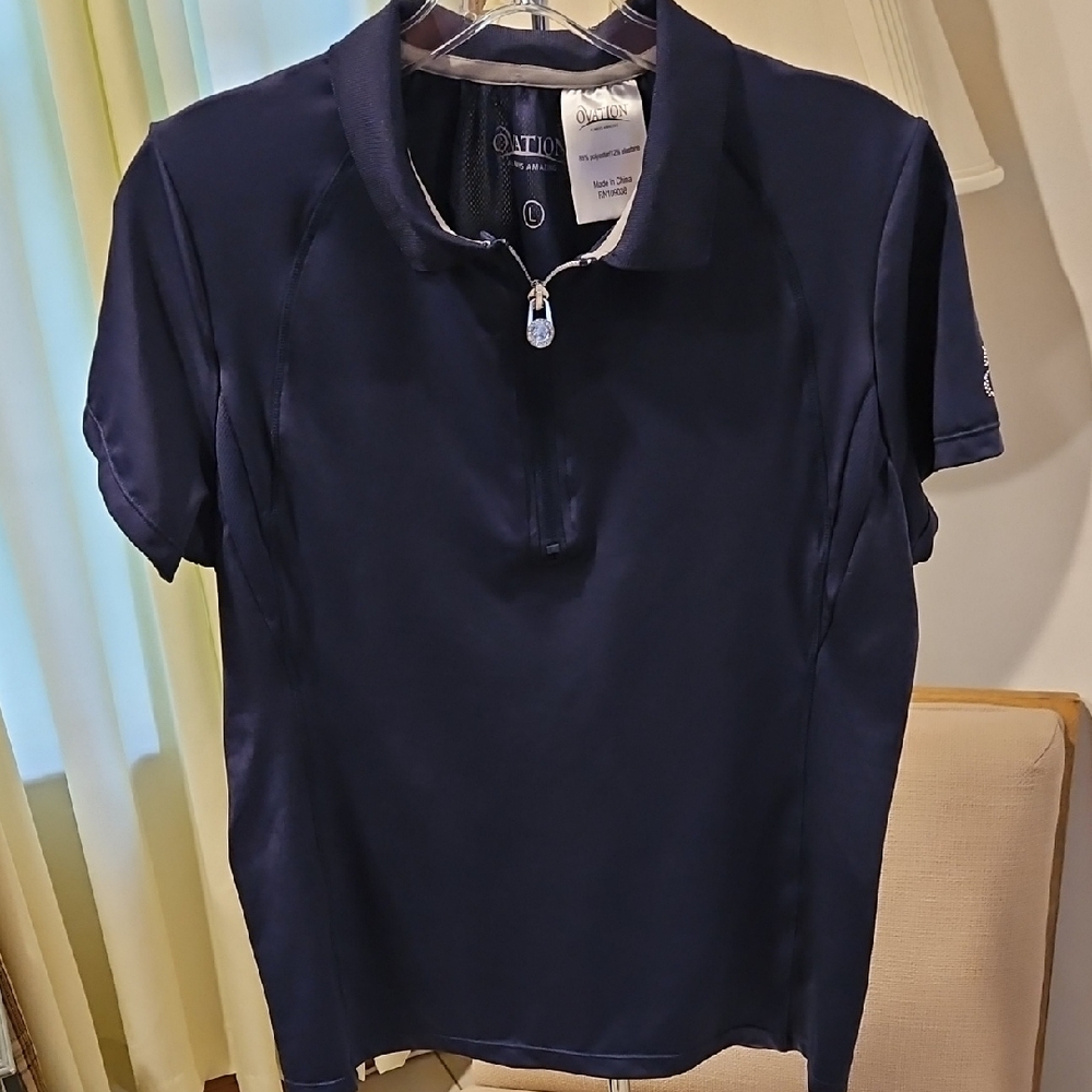 Navy Short Sleeve Polo Shirt